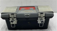 Tool way toolbox 14x7x6 in with screwdrivers