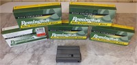 REMINGTON 223 SHELLS AND CLIP