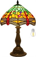 Tiffany Lamp W16H24 Inch Tall (LED Bulb Included)