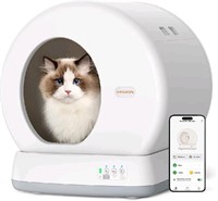 MeoWant Self-Cleaning Cat Litter Box, Integrated S