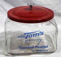 Tom's Peanut Store Jar