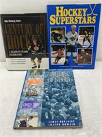 Hockey book collection