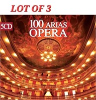 LOT OF 3 - 100 Opera Arias & Overtures, La Traviat