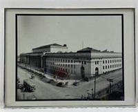 24x18in framed very old photo of Union Station