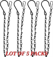LOT OF 5 PACKS - XDW-GIFTS 4-Pack 25.5 Inch Hangin