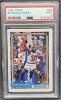 1992 Shaquille O'Neal Graded Card