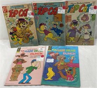 Top Cat  and The Hair Bear Bunch comic books