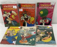 Tweety & Sylvester and Tom & Jerry comic books