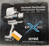 Handheld electrostatic disinfectant sprayer