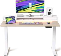 FEZIBO 55 × 26 Inch Electric Standing Desk with Mo