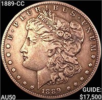 1889-CC Morgan Silver Dollar CLOSELY UNCIRCULATED