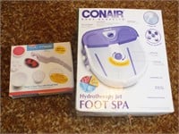 FOOT SPA AND HEAT MASSAGER