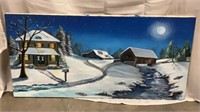 Original Painting - Winter Scene