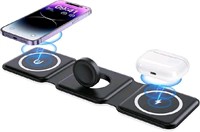 Lot of 3 IMPUVERs Wireless Charger, Magnetic Folda