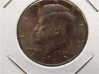 1985 Kennedy half dollar