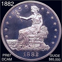 1882 Silver Trade Dollar SUPERB GEM PROOF DCAM
