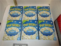 6 Boxes Pop Secret Popcorn