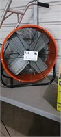 COMMERCIAL ELECTRIC ORANGE FAN