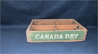 Canada Dry Wooden Crate