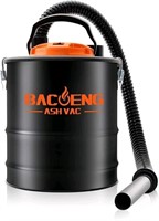 BACOENG 4 Gallon 6.6Amp Compact Ash Vacuum Cleaner