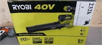 RYOBI 40VLT JET FAN BLOW TOOL ONLY