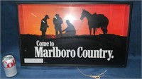 Neon Marlboro Country Sign