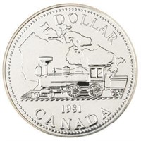 RCM 1981 Canada Silver Dollar