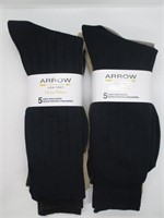 10 Pairs of Men's Arrow USA Premium Dress Socks