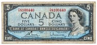 Bank of Canada 1954 $5
