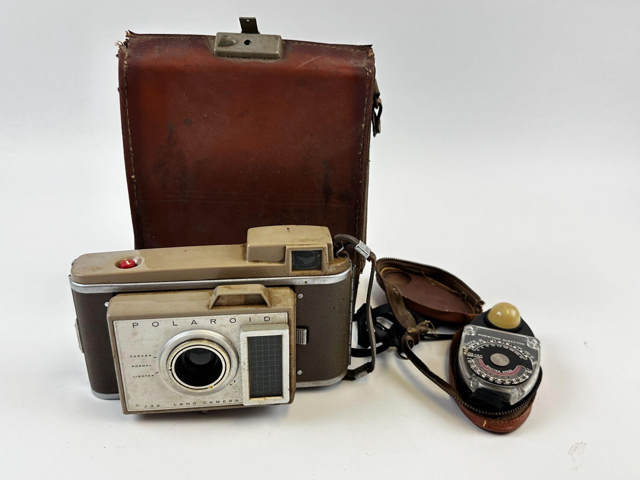 Vintage Polaroid J33 Land Camera