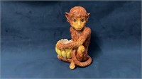 Ceramic Monkey With Banana