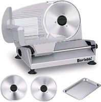 Meat Slicer, 200W Electric Food Slicer with 2 Remo