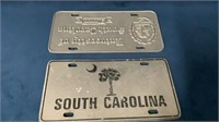 South Carolina Licensed plates