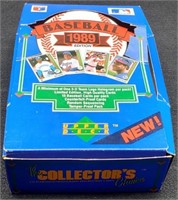 1989 Baseball Card Box