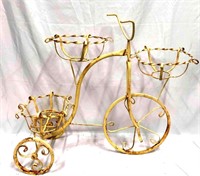 Vintage Bicycle Plant Stand Garden Sculpture