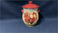 Rooster Lidded Container