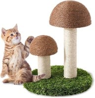 45$- Cat Scratching Post, Sisal Mushroom Cat