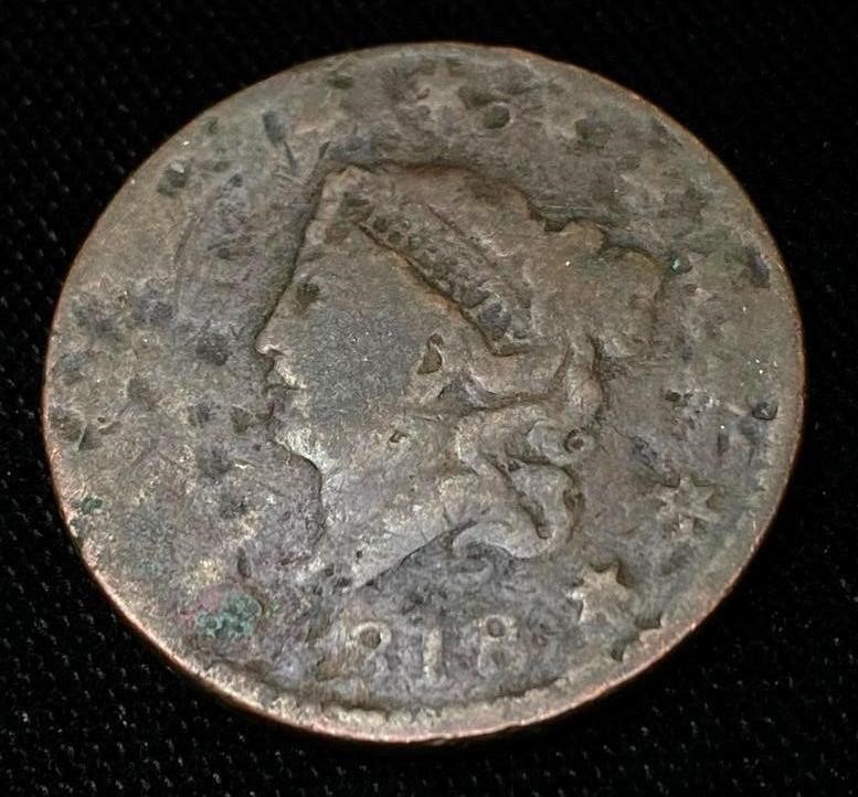 1818 US Penny