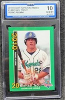 2010 Michael Trout Graded Card