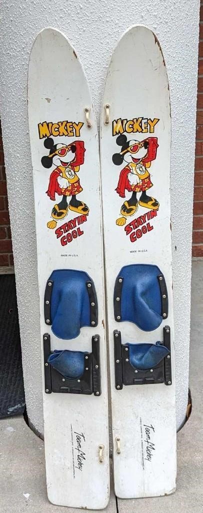 Disney Cypress Gardens Mickey Mouse Water Skis