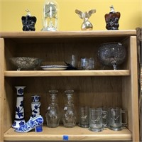Various Glassware and Household Items