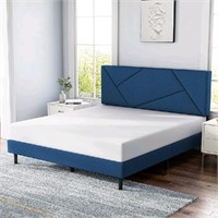 Molblly Twin  Size Upholstered Platform Bed Frame,