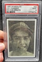 1986 Joe DiMaggio Graded Card
