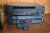 Carver Rack Mount CD Player and Cassette Deck
