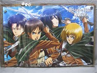 Anime Attack On Titall Wall Poster