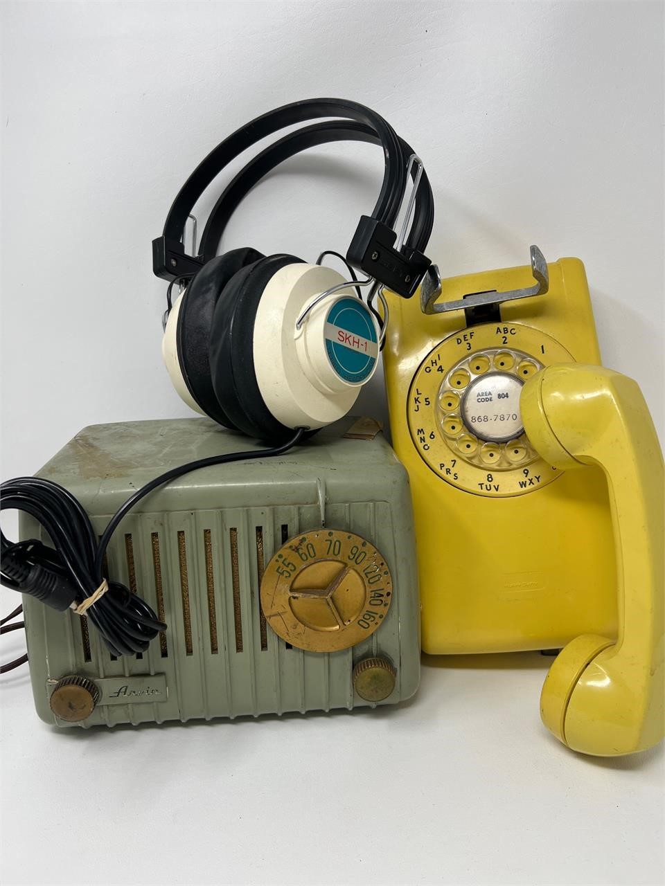As Found Prop Electronics Radio Telephone