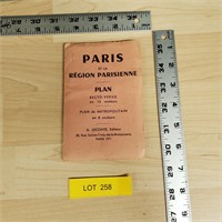 Paris Et La Region Parisienne Map