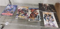 GROUP MARVEL BOOKS AND COMICS