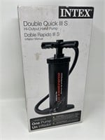 SEALED Intex Double Quick Hand Pump