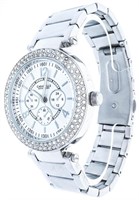 Caravelle New York - Lady's Qtz. Bling Dial Watch,